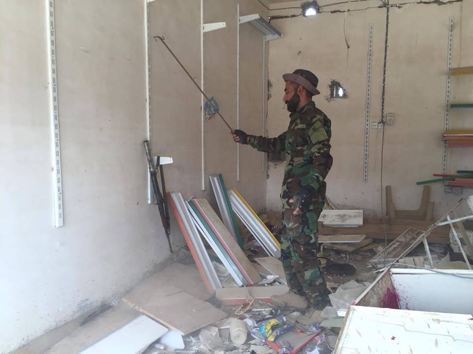 به‌ وێنه‌ وێرانكارييه‌كانى داعش له‌ گوندى به‌شير ببينه‌